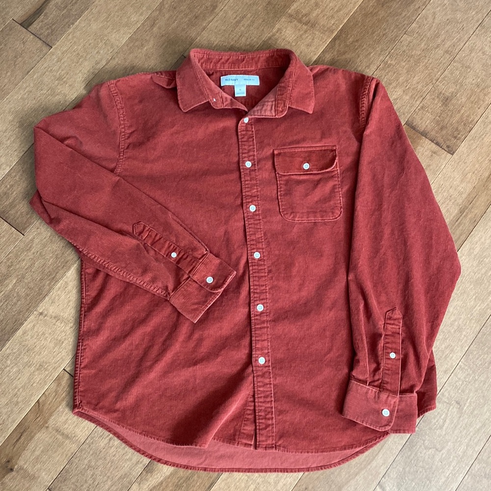 Mens Old Navy Corduroy Shirt